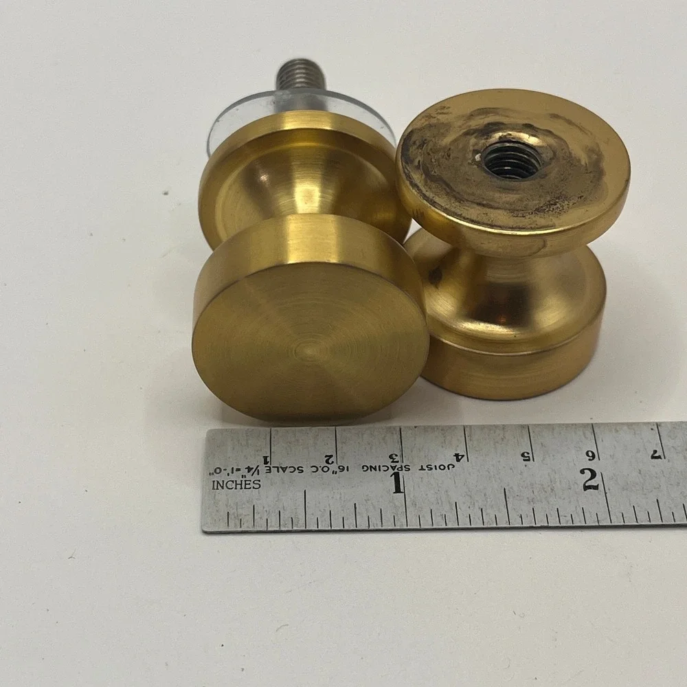 Modern Brass Drawer Pull Cabinet Handle Door Knob Glass Shower Door Hardware